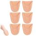 FOMIYES 3 Pairs Toe Protector Toe Sleeves Toe Pads Metatarsal Toe Covers Professional Toe Guards Metatarsal Cushion Ballet Pointe Toe Pouches Ballet Dance Toe Caps Breathable Sock Sebs