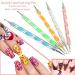 COMIART Ball Stylus Dotting Tool Set for Clay Sculpting & Nail Art - Embossing Pattern Included - Buy Online on GoSupps.com