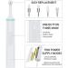 Danive Portable Electric Toothbrush - 3 Cleaning Modes 8 Brush Heads for Tartar Removal & Plaque - Easy to Use Dental Care Gift (Green) - Buy Online on GoSupps.com