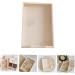 Amosfun Show Rack 1pc Box Nail Display Board Natural Wood Dust-proof Transparent Lid Fake Nails - Buy Online on GoSupps.com