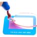 10pcs PVC Anti-Blue Light Test Card - UV Test Accessory for Glasses | International Shipping Available - Buy Online on GoSupps.com
