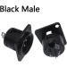 Buy XLR Metal Socket YS145 YS146 Male Female 3 Pin Microphone Connector - Black (1pc) | International Shipping Available - Buy Online on GoSupps.com