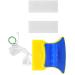 CTCOIJRN Window Cleaners - Double Side Magnetic Brush Cleaner Wiper Surface 3-8mm Glass Cleaning Tool Wiper