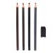 Crayon Sourcils Professionnel Imperm able L'eau Tirez le Cordon Peel Off D finir la Formule pour la Finition de Maquillage 3 Couleurs avec Taille-crayon Sourcils