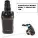 Hairdressing Spray Bottlle 500ml Plastic Hairdressing Spray Bottle Salon Barber Hair Tools Water Sprayer(Black) - Buy Online on GoSupps.com