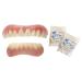 Instant Smile Veneer Set - Medium Top & Bottom White Teeth | Includes 2 Extra Thermal Bead Packs - Buy Online on GoSupps.com