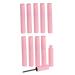 Mipcase 10 Pcs Eyelash Brush Empty Tube Pink Mascara Empty Refillable Tube Refillable Bottle for Cosmetics 1 ml (Pack of 1) Pink