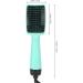 Hair Dryer Comb Hot Air Brush - 3 Gear Adjustable Styling Tool for Home Salon Use - Green - Buy Online on GoSupps.com