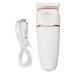 Qukaim Eyelashes Curler Electric Eyelash Curler Heated Fast Heating USB Rechargeable Temperature Sensitive Silicone Curler White