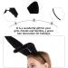 ZHER-LU Bunny Ears Headband Bunny Costume Accessories Women's Headbands Halloween Cosplay Birthday Party Favors (Pink) - Buy Online on GoSupps.com