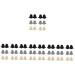 NOLITOY 30 Pairs Forefoot Half Size Pad Heel Cushion Inserts for Women Shoes High Heel Liners Comfortable Womens Dress Shoes Invisible Heel Grips Shoe Heel Liners Miss Polyester Soft Panel