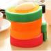 4pcs Cute Fruit Shaped Shower Sponge Set for Kids - Mango, Honey-Dew Melon, Orange, Strawberry - Buy Online on GoSupps.com