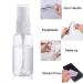 SINIDE 30ml/1oz Spray Bottles 4 Pack - Clear Mini Travel Bottles for Perfume & Liquids - Buy Online on GoSupps.com