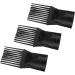 FRCOLOR Hair Dryer Diffuser Set - 4pcs Universal Comb Attachments for Blow Dryer - Afro Comb & Nozzles - Perfect Hair Straightener Replacement - Black - Buy Online on GoSupps.com