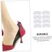 4 Pairs Half Size Back Heel Cushions - Portable Gel Heel Pads & Grips for Women s Shoes | Comfortable Shoe Accessories - Buy Online on GoSupps.com