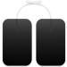 Pack of 4 Replacement Electrode Pads for Electrotherapy - Lower Impedance White Pads - International Shipping Available - Buy Online on GoSupps.com
