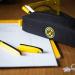 Buy Borussia Dortmund BVB Black Pencil Case Official Merchandise | International Shipping Available - Buy Online on GoSupps.com