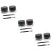 Angoily 6 Pcs Black Waterproof Eyeliner Finger Claws Eyeshadow Cream Set Glitter Powder Pearlescent 1 count (Pack of 1) As Shownx3pcs