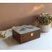 Octavius Elephant Printed Wooden Caddy Tea Sampler Pack | 90 Double Chamber Tea Bags | 3 Black & 3 Green Tea Assortment | Tea Lover's Variety Pack - Buy Online on GoSupps.com