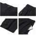 Tansozer Men's Short Hiking Pants with Zipper Pocket - Outdoor Mountaineering Summer Shorts in Black - Buy Online on GoSupps.com