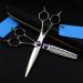 Hair Cutting Scissors 6 Inch Professional Two-Tailed Hair Scissors Set Salon Cutting Barber Haircut Thinning Shears Hairdressing Scissors One Color