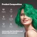  LORELITY Semi-Permanent Hair Color Dye - Elf Green (7.3FL Oz) | Vegan Cruelty-Free No Damage | Make Your Hair Unique  - Buy Online on GoSupps.com