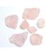 Natural Crystal Rough 200g Natural Rose Quartz Rough Stones Rock Crystal Reiki Metaphysical Raw Stone with a Free Pouch
