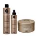 5665 Complete Keratin P Biacre' Restructuring Hair Treatment Kit: Shampoo + Mask + Spray Lotion