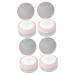 FOMIYES 4 Pcs Powder Puff Case Loose Powder Containers with Sifter Travel Cosmetic Containers 1 g (Pack of 1) Pinkx2pcs