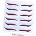 POPETPOP 12 Pairs Glitter Eyeliner Sticker Eye Patch Natural Woman - Buy Online on GoSupps.com