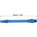 Sky Blue Aluminum Dart Shafts - 48mm Medium 2BA Thread Stems for Steel Tip Darts | PATIKIL Dart Accessories - Buy Online on GoSupps.com
