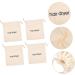 Baluue 20 Pcs Hair Dryer Storage Bag Canvas Shopping Bags Canvas Cosmetic Bag Cosmetics Bag Fabric Beige - Buy Online on GoSupps.com