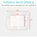 20Pcs Breathable Knee Surgery Bandages - Adhesive Dressing for Knee Replacement Hip Replacement & Post-Surgical Wound Care (2.3x2.7 Inch - Buy Online on GoSupps.com