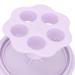 Buy Purple Silicone Makeup Brush Cleaning Box - Soft & Efficient Nail Art Brush Washer with Drying Rack - Buy Online on GoSupps.com