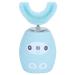 Hyuduo electric children's toothbrush U-shaped low frequency ultrasound toothbrush intelligent toothbrush USB charging for children (2-7 years old) toothbrush set 1 piece (1 Pack)