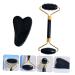 FRCOLOR 2pcs Obsidian Facial Massage Roller Set for Women - Boost Skin Health & Glow - Buy Online on GoSupps.com