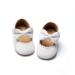 CENCIRILY Baby Girl Mary Jane Shoes Anti-Slip First Walking Bowknot Soft Sole Princess Wedding Dress Flats for 0-18 Month 12-18 Months A07 White