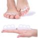 Soft Gel Hammer Toe Kit - 4 Piece Spreader Set for Pain Relief & Comfort - Buy Online on GoSupps.com