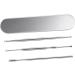 DOITOOL 3pcs Stainless Steel Ear Spoon Set - Ear Wax Cleaner and Remover for Humans - Silver Earmuffs - Buy Online on GoSupps.com