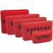 Clipper Grip SGR50 Professional Barber Grippers by Supreme Trimmer | 5 Piece Non-Slip Clipper Grips Barber Sleeve for Clipper Trimmer & Shaver | Red - Buy Online on GoSupps.com