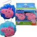 Pig Character Soft Mesh Bath Puffs Scrubbies - 2 Pcs - Buy Online on GoSupps.com