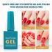 Gel Nail Polish Remover Professional Nail Polish Remover Take Effect in 3-6 Minutes Easily No Need Tin Foil & Clip Protect Nails - Buy Online on GoSupps.com