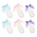 FRCOLOR 3 Pairs Plush Rabbit Ear Hair Clip womens hair clips bunny ears hair clip easter hair barrettes hair barrettes for women Cartoon Hair Clips cosplay pair clip Miss fabric
