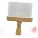 Minkissy 3-Pack Barber Dust & Neck Cleaning Brush Set - Vintage Wooden Hairdresser Tool for Shaving & Salon Use - 15x12x1 cm - Buy Online on GoSupps.com