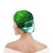 Green Trees Small Waterfalls Printed Shower Cap - Waterproof Bath Cap for Women - Fits All Head Sizes and Hair Textures - Buy Online on GoSupps.com