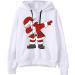 Bigfanshu Women's Dresses Christmas Print Hooded Long Sleeves Sweatshirt Pullover Tops Shirt - Buy Online on GoSupps.com
