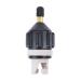 Air Valve Inflatable Boat Spiral Air Plugs,One-way Inflation Replacement Screw Boston Valve for Inflatable Boat,Rubber Dinghy Raft Kayak Pool Boat Fishing Boats Airbeds (Black)