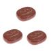 Holibanna Blue Model Foam 3pcs Palm Stone Mini Knit Hats Crystal Stone Pocket Worry Stone Chakra Gemestone Decoration Natural
