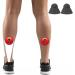 Portable Trigger Point Massage Ball for Deep Tissue Relief | Ideal for Shoulders Neck & Full Body - Stable Base (Black) - Buy Online on GoSupps.com