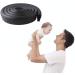 Vicloon Edge Protectors 2 M Foam Safety Strip and 4 Corner Cushion Protector Set Edge Corner Guards for Baby - Black - Buy Online on GoSupps.com